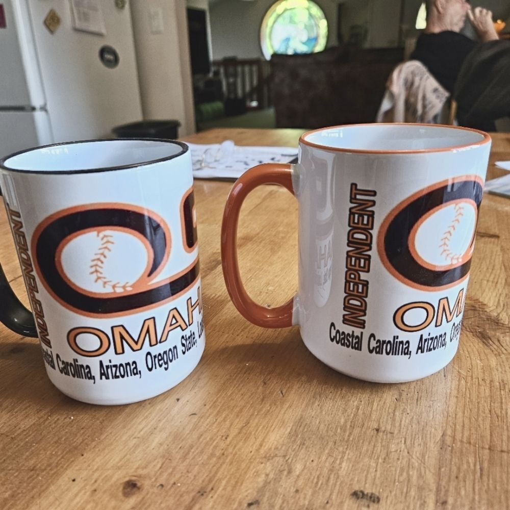 COPY - 2 Mugs, OMAHA BASEBALL MUG 2025